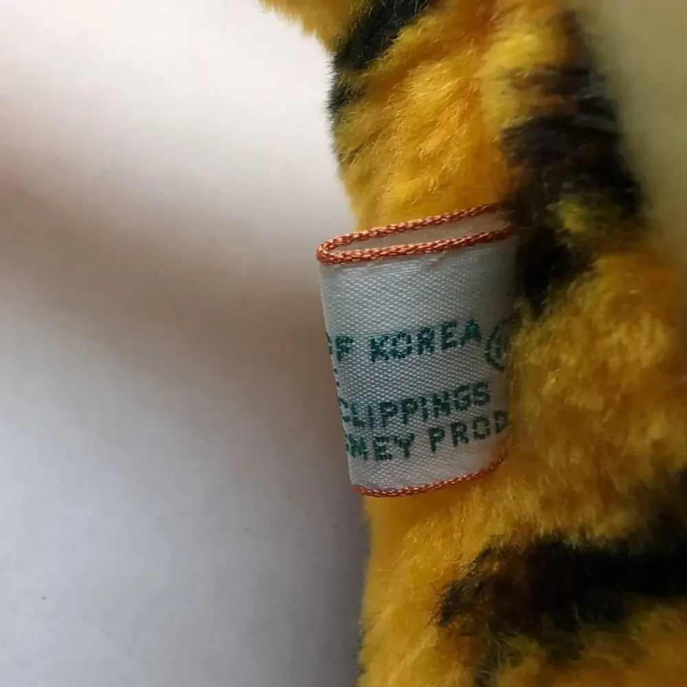 Vintage Winnie The Pooh Tigger Plush Walt Disney Korea